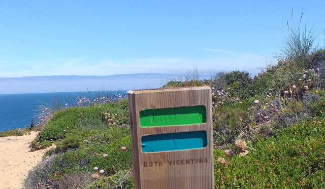 sign for fishermans trail